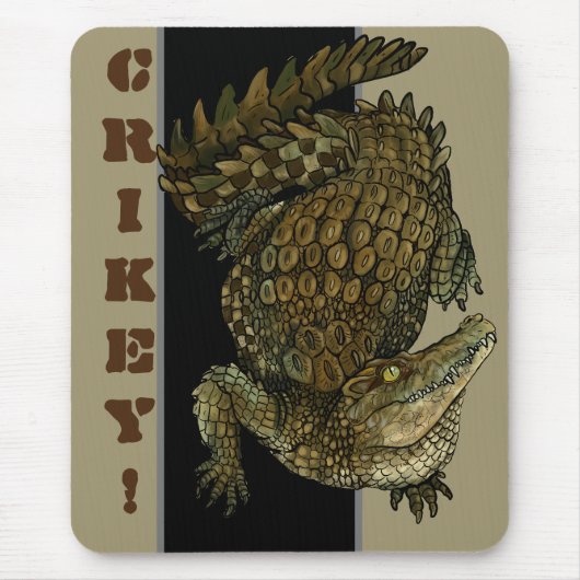 Krokodile Crikey! Mousepad (Vorne)