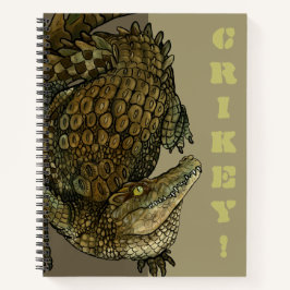 Krokodile Crikey! Notizblock