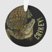 Krokodile Crikey! Ornament (Vorderseite)