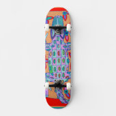 Krokodile Extreme Sports Skateboard (Vorderseite)