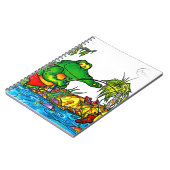 Krokodile Fishing SpiralNotebook Notizblock (Linke Seite)