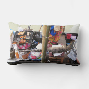 Krokodile Fleisch GRILLEN ... Thailand Street Food Lendenkissen