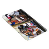 Krokodile Fleisch GRILLEN ... Thailand Street Food Magnet (Rechte Seite)