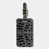 Krokodile Gepäckanhänger (Vorderseite vertikal)