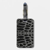 Krokodile Gepäckanhänger (Rückseite vertikal)