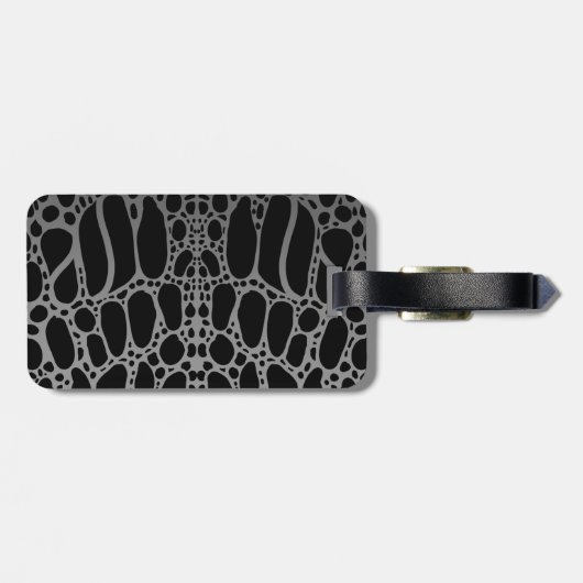 Krokodile Gepäckanhänger (Rückseite horizontal)