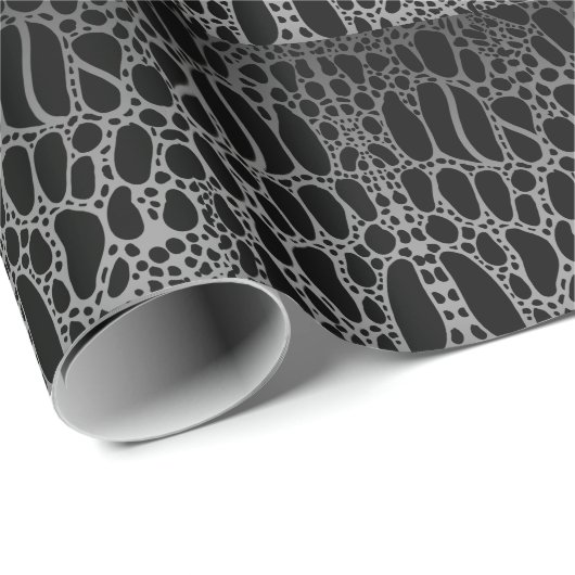 Krokodile Geschenkpapier (Rolleneckpunkt)