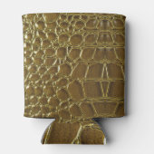 Krokodile-Haut: Details zur Textur schließen Dosenkühler (Rückseite)