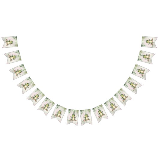 Krokodile-Jagdflagge Wimpelkette (Alle)