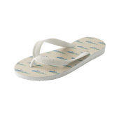 Krokodile-Küstenstil Flip Flops Kinderbadesandalen (Schrägansicht)