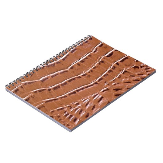 Krokodile Leder texturiert Hintergrund abstract, a Notizblock (Linke Seite)