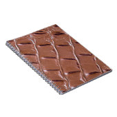 Krokodile Leder texturiert Hintergrund abstract, a Notizblock (Rechte Seite)