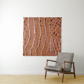 Krokodile Leder texturiert Hintergrund abstract, a Wandteppich (Beispiel)
