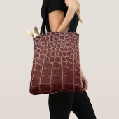 Krokodile Ledermuster abstrakt,Alligator,Tier Tasche (Von Nahem)
