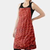 Krokodile Ledertextur Schürze (InSitu)