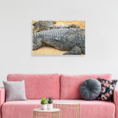 Krokodile Leinwanddruck (Insitu (Wohnzimmer))