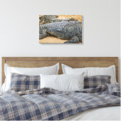 Krokodile Leinwanddruck (Insitu (Schlafzimmer))