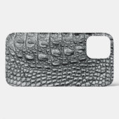 Krokodile Noir: Mystik aus schwarzem Leder Case-Mate iPhone Hülle (Rückseite (Horizontal))