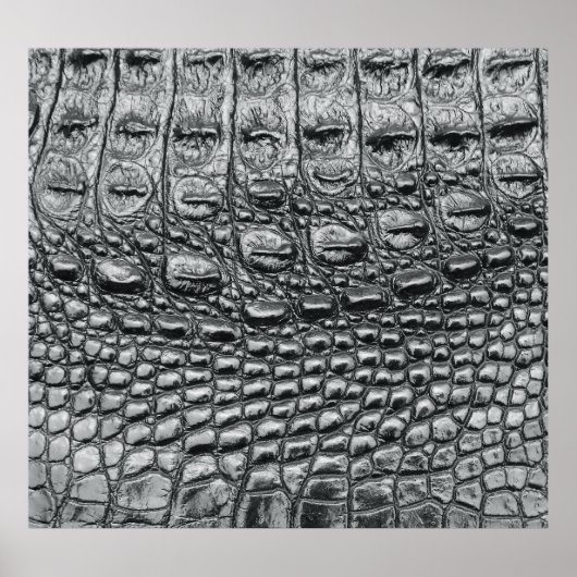 Krokodile Noir: Mystik aus schwarzem Leder Poster (Vorne)