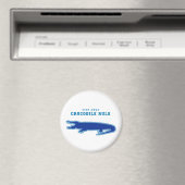 Krokodile-Regel (blau) Magnet (In Situ (Geschirrspüler))