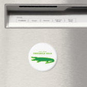Krokodile-Regel (grün) Magnet (In Situ (Geschirrspüler))
