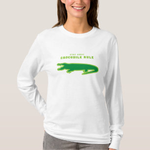 Krokodile-Regel (grün) T-Shirt