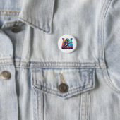Krokodile Rockstar coole Kunst Button (Beispiel)