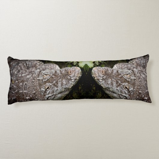 Krokodile Seitenschläferkissen (Rückseite)