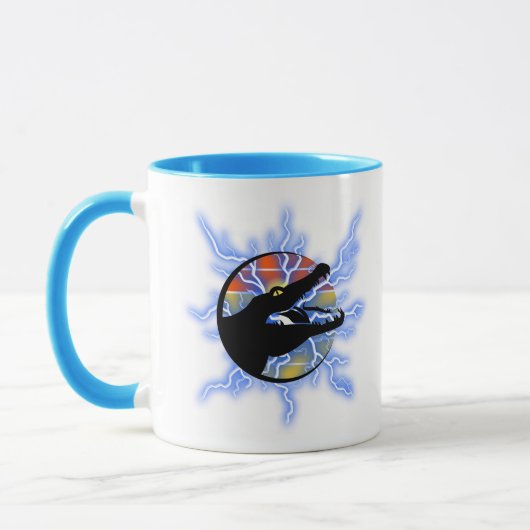 Krokodile Tasse (Links)
