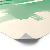 Krokodile-Uhr - Raubtier im Sumpf Poster (Ecke)