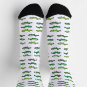 Krokodile und Alligatoren Socken (Oben)