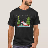 Krokodile Weihnachtsbaum Lighting Men Ugly Christ T-Shirt (Vorderseite)