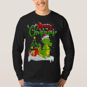 Krokodile Weihnachtsdekorationen Santa Crocodile C T-Shirt