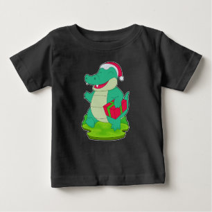 Krokodile-Weihnachtspaket Baby T-shirt