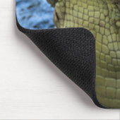 Krokodile Zähne Wasser Mousepad (Ecke)