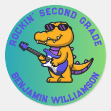 Krokodile zurück zur Schule - individueller Notenn