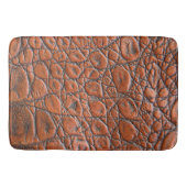 Krokodilleder-Fake-Look Badematte (Vorderseite)