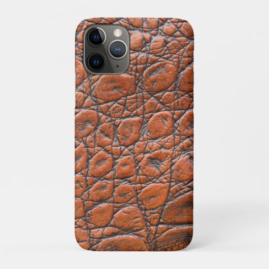 Krokodilleder-Fake-Look Case-Mate iPhone Hülle (Rückseite)