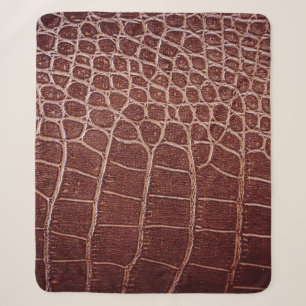 Krokodilledermusterabstract,Alligator,Tier Sherpadecke