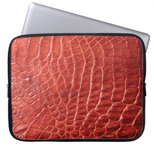 Krokodillederstruktur Laptopschutzhülle