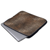 Krokodilmuster Laptop Hülle 15" Laptopschutzhülle (Vorne Knopf)