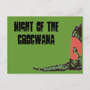 Krokodilnacht Postkarte