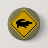 Krokodilstrasse Button (Vorderseite)