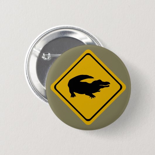Krokodilstrasse Button (Vorne & Hinten)