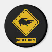 Krokodilstrasse Magnet (Vorne)