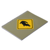 Krokodilstrasse Notizblock (Linke Seite)