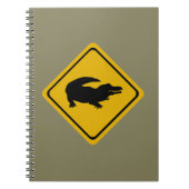 Krokodilstrasse Notizblock (Vorderseite)