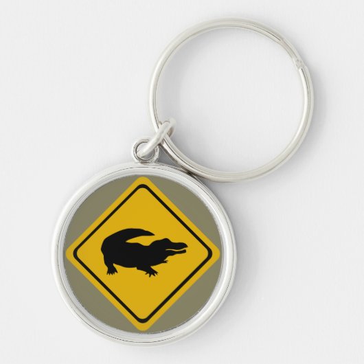 Krokodilstrasse Schlüsselanhänger (Vorne)