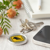 Krokodilstrasse Schlüsselanhänger (Seite)