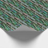 Krokodilteju Geschenkpapier (Ecke)